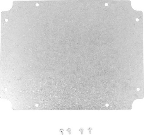 Hammond Electronics 1556GPL Innenplatte aus Aluminium in Silber, B: 18,5 cm, H: 14,2 cm - Bild 1