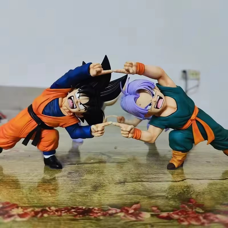 Bandai Dragon Ball Z Son Goten Trunks Gotenks Actionfiguren, 10cm - Bild 2