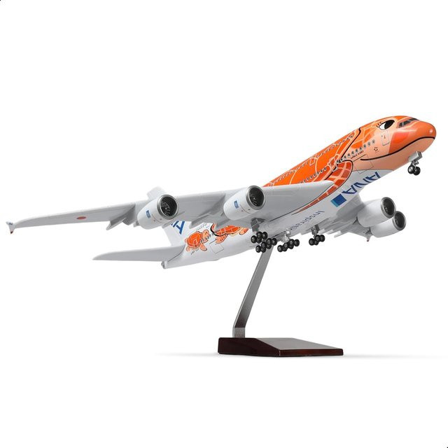 ZOCO A380 für ANA Orange Turtle, Flugzeugmodell-Bausatz, 1:160, für Erwachsene - Bild 1