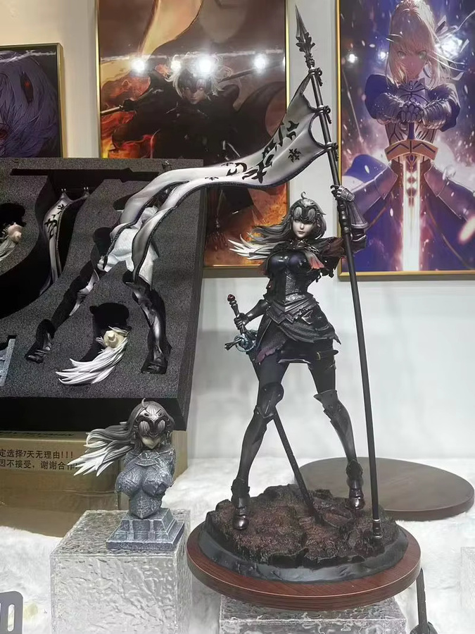 Bandai Fate Grand Order Jeanne D'Arc Alter, PVC-Figur, 65cm, Schwarz - Bild 3