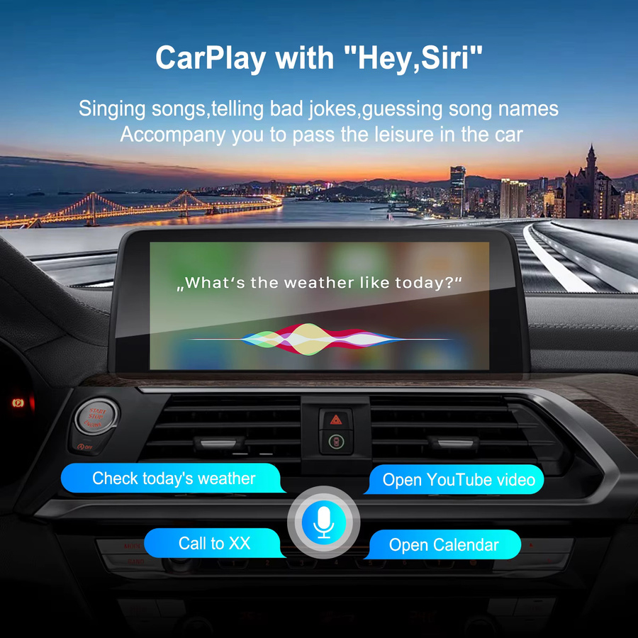 ANYFAR Kabelloses CarPlay und Android Auto Nachrüstkit Decoder-Box für BMW NBT-System mit Mirror Link Unterstützung - Bild 6