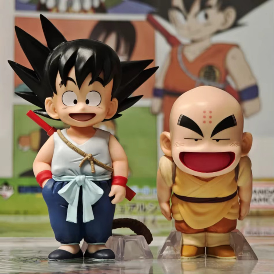 Bandai Dragon Ball Z Son Goku Chi-Chi Puar Krillin Actionfigur, 6-teiliges Set - Bild 2