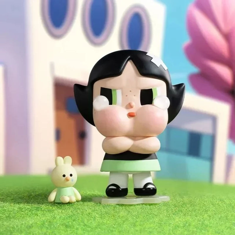 POP MART CRYBABY x Powerpuff Girls Blindbox Serie Mehrfarbige Actionfigur als Mystery Box Modell aus Kunststoff - Bild 1