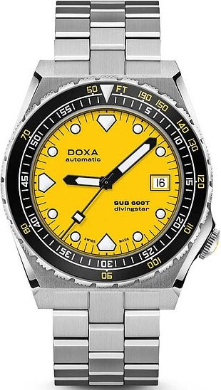 Doxa SUB600T Divingstar Armbanduhr, Automatik, Edelstahl, 40 mm, Herren - Bild 1