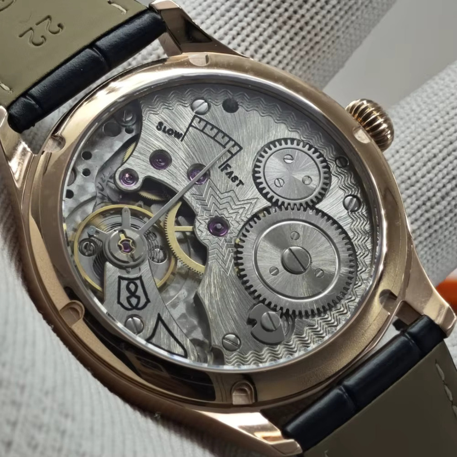SEAKOSS Armbanduhr, Handaufzug, 44 mm, Leder, Herren - Bild 2
