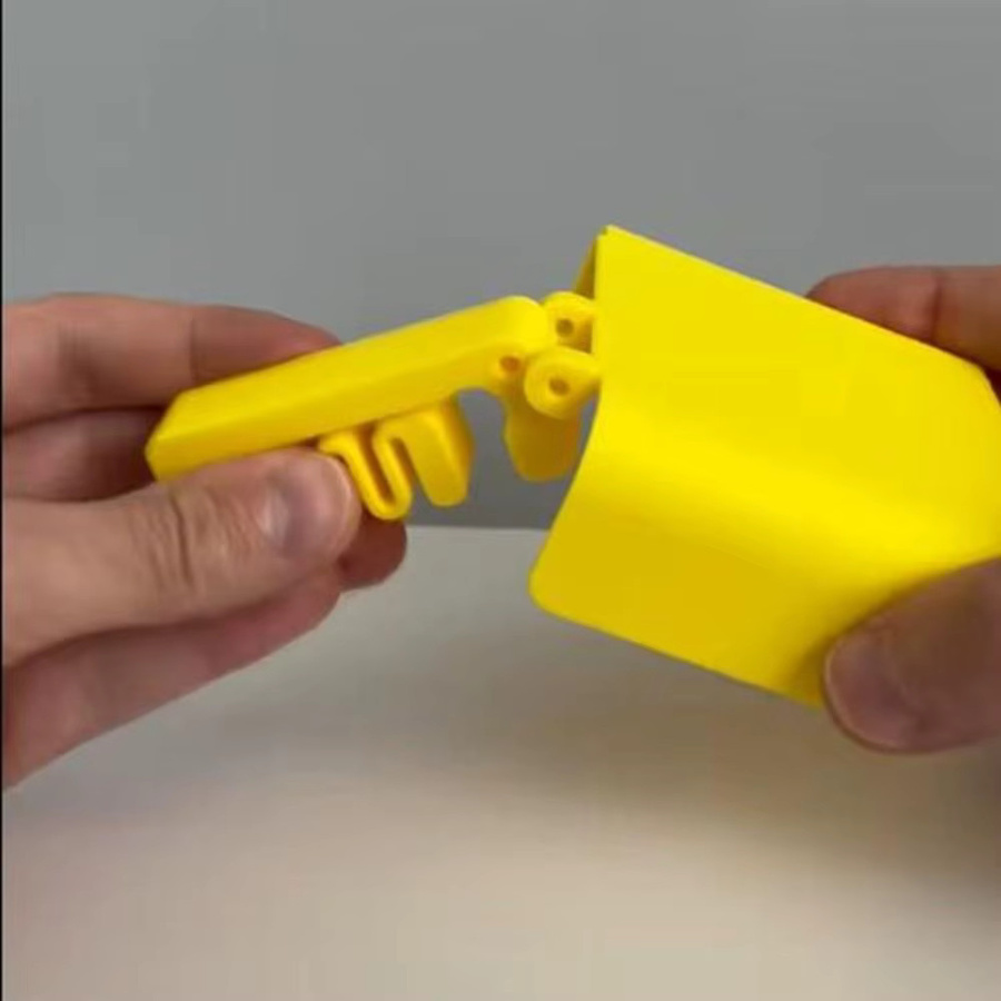 Tragbarer Universal-Telefon-Sonnenschirm mit einstellbarem Winkel für Strand und Pool, Anti-Glare-Schutz, Gelb - Bild 4