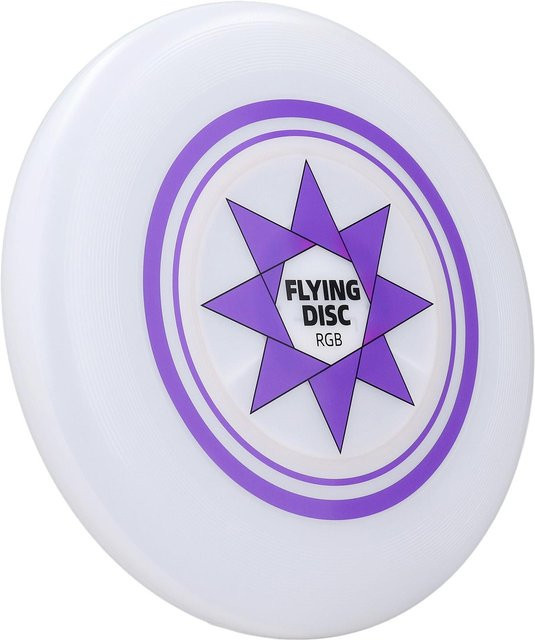 Igeteck Frisbee Spielzeug, RGB LED, stufenlos dimmbar, weiß - Bild 1