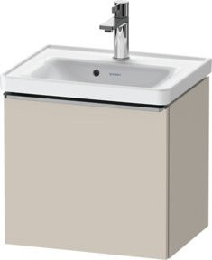 Duravit Waschtischunterschrank D-Neo in Taupe, B/T/H: 48,4 x 37,2 x 44 cm - Bild 1