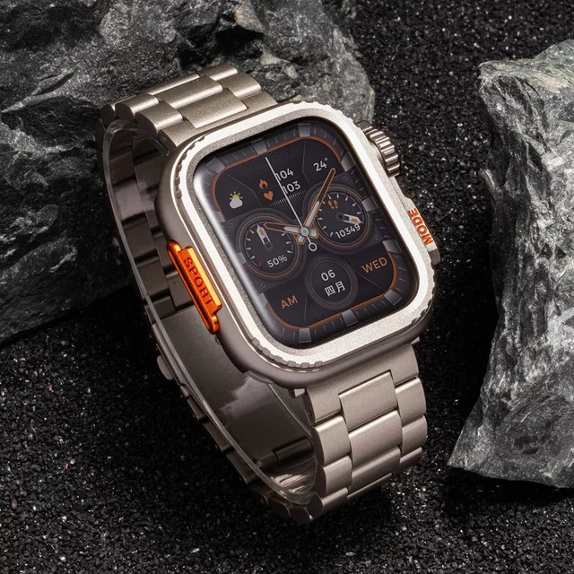 CHIICSMART Uhrenarmband Edelstahl, Silber, Unisex - Bild 1