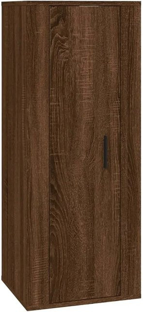 vidaXL TV-Wandschrank in Braun mit Eichen-Optik, B/T/H: 40 x 34,5 x 100 cm - Bild 1