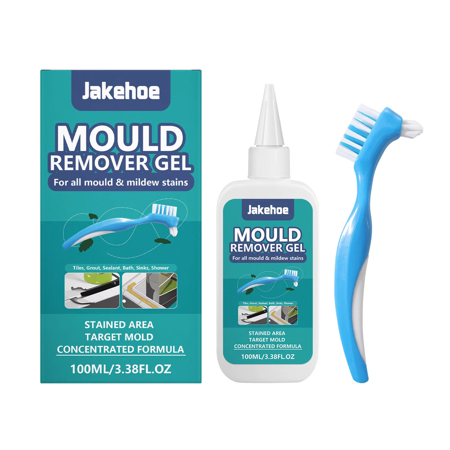 JAKEHOE Premium Schimmelentferner-Gel zur effektiven Reinigung von Fugen und Fliesen in Bad und Wand - Bild 2