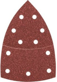 Bosch Universal Multischleifpapier mit Klett, gelocht, Körnung 80, braun, B: 10,2 cm x L: 6,293 cm, 10 Stück - Bild 2