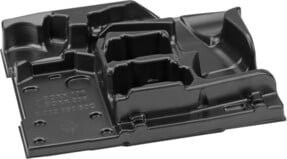Bosch Einlage zur Werkzeugaufbewahrung in Schwarz passend für GSB/GSR 14,4/18 VE-2-LI - Bild 1