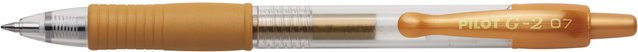 PILOT Gelschreiber G2-7 in Gold - Bild 1