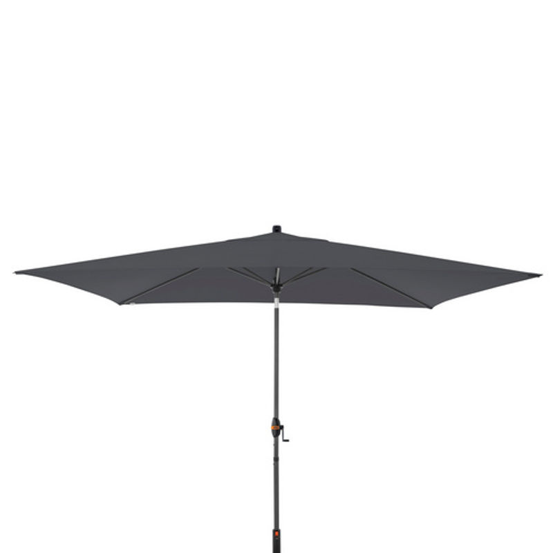 Doppler Mittelstockschirm MyZone in Anthrazit mit Auto-Tilt und Knickfunktion, B: 300 cm, T: 200 cm - Bild 2