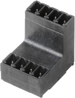 Weidmüller Stiftgehäuse-Platine BC/SC in Schwarz, 50 Stück, Rastermaß: 3.81 mm - Bild 1