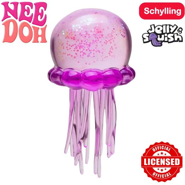 Needoh Schöner Würfel Fusselball Qualle Squishy Blind Box, Stressabbau-Spielzeug - Bild 1