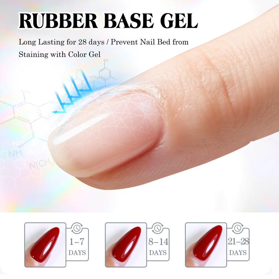 KODI JYJ TPO HEMA FREE Gummibasis-Gelpolitur, 12 ml, glänzend - Bild 3