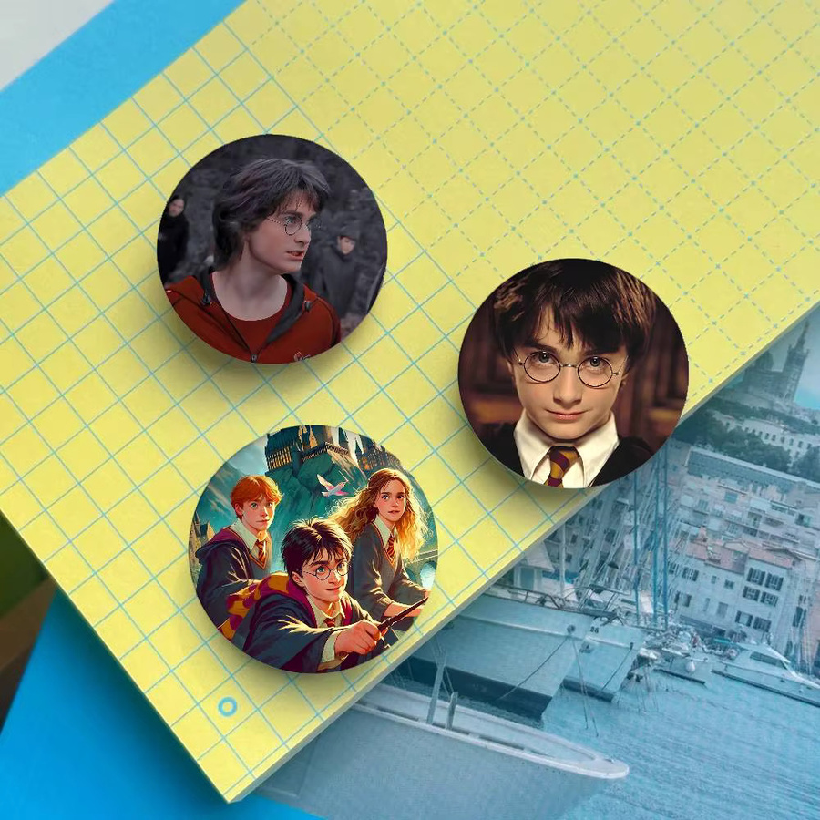 KAYOU Brosche Weißblech, Harry Potter Abzeichen - Bild 3
