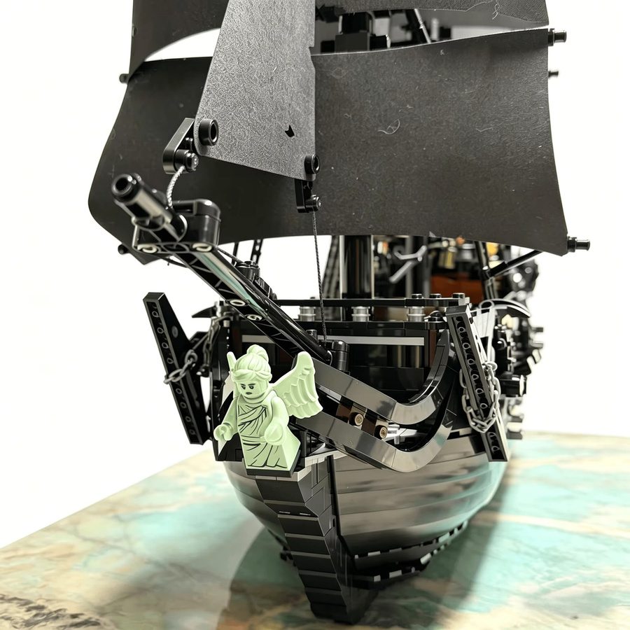 Disney Piratenschiff, Baustein-Set, Schwarz, 2862 Teile - Bild 3