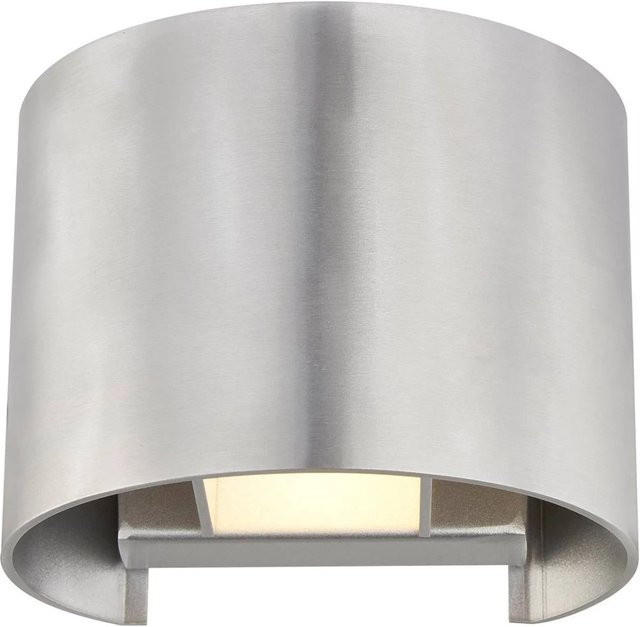 Arcchio Wandleuchte Zuzana Modern Up-Down Wandlampe aus Aluminium in Alu-Grau, 1-flammig, G9 - Bild 1