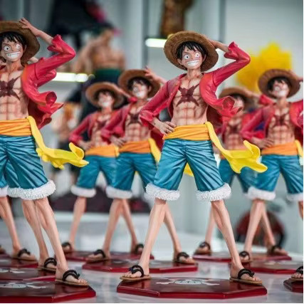 Bandai One Piece Ghost Island Road Fly Strohhut Crew JT Statue Figur - Bild 2