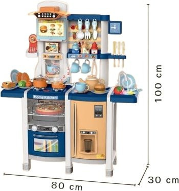 Coemo Susi Kinderküche Spielküche Blau ab 3 Jahren - Bild 1