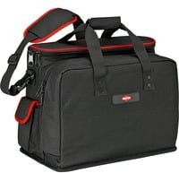 Knipex Werkzeugtasche Service 00 21 10 LE unbestückt aus Polyester in Schwarz-Rot B/T/H: 44,0 x 34,0 x 20,0 cm - Bild 1