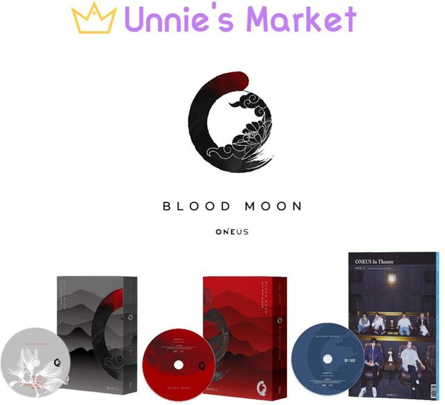 ONEUS [BLOOD MOON] 6. Mini-Album, black ver. - Bild 1