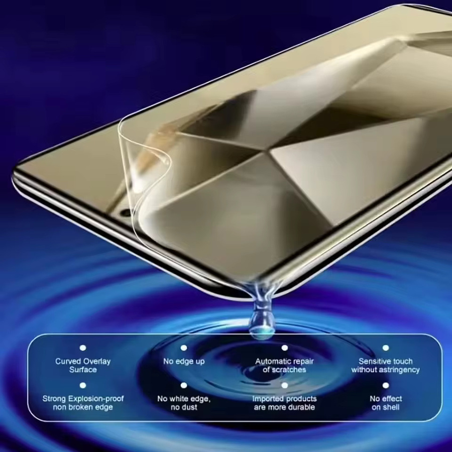 HD Hydrogel Displayschutzfolie für Samsung Galaxy A57 5G A56 5G A55 A54 A36 A32 A17 A16 A15 A13 A07 A72 transparent - Bild 2