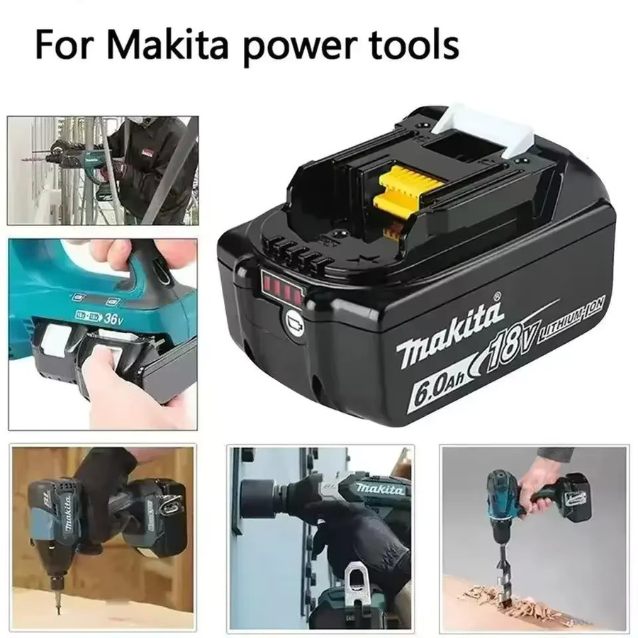 Makita 18V LXT Lithium-Ionen-Akku 6,0Ah und DC18RC Schnellladegerät-Set in Schwarz - Bild 6