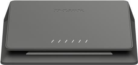 D-Link DMS-106XT Smart Netzwerk-Switch mit 6 Ports und 2.5 GBit/s in Schwarz und Grau - Bild 1
