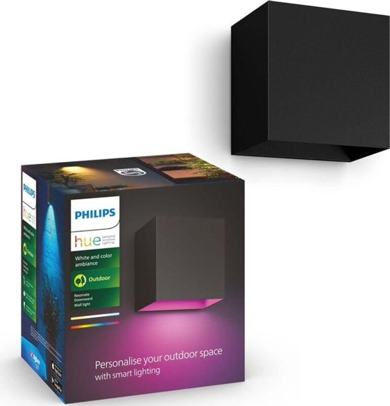 Philips Hue Resonate Outdoor Wandleuchte White & Color Ambiance Schwarz - Bild 2