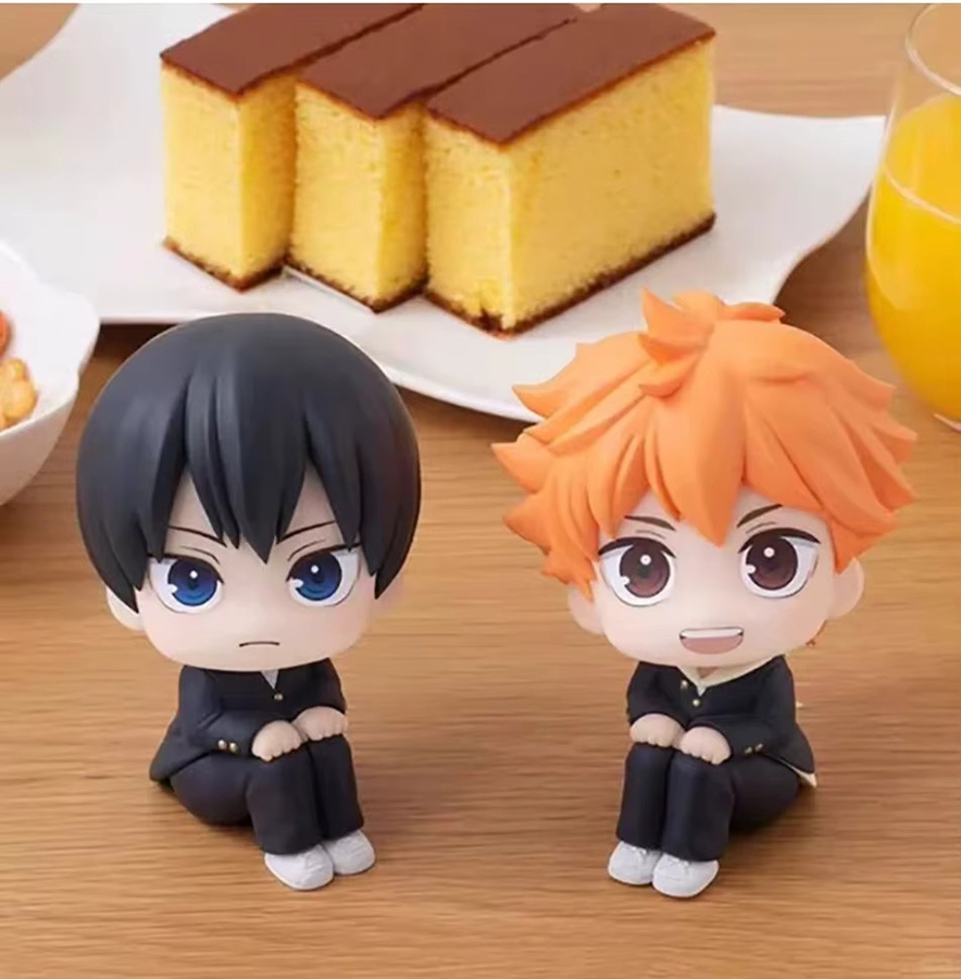 Bandai Haikyuu Hinata Shoyo Tobio Kageyama Look Up Actionfigur, 10cm - Bild 2