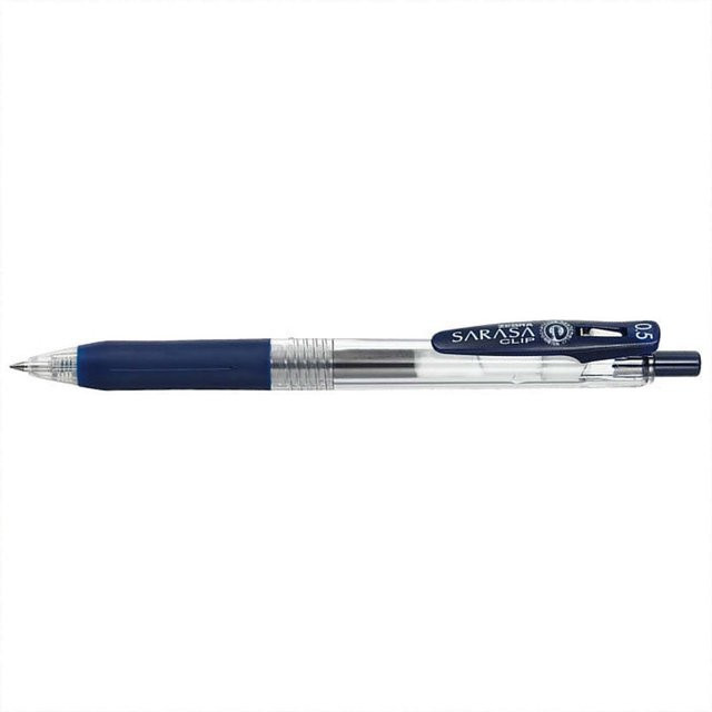 ZEBRA Sarasa Gel-Stift mit Clip, 0,5 mm, Blau und Schwarz - Bild 1