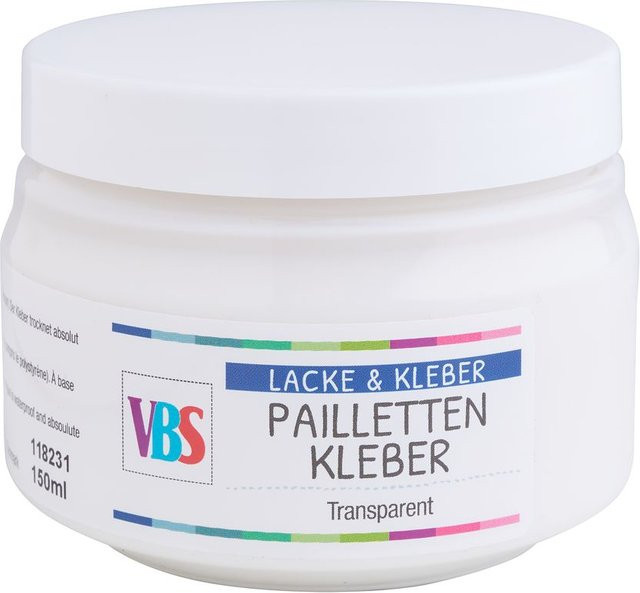 VBS Paillettenkleber transparent flüssig - Bild 1