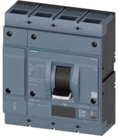 Siemens 3VA2510-7KQ42-0AA0 Leistungsschalter in Grau mit Einstellbereich 400 - 1000A und max. 690 V/AC Schaltspannung - Bild 1
