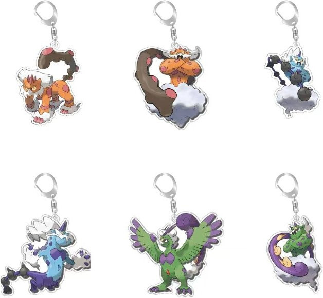 Keeppley Pokémon Unova Kami Trio Set Tornadus Thundurus Landorus, Schlüsselanhänger, Set / Bundle - Bild 1