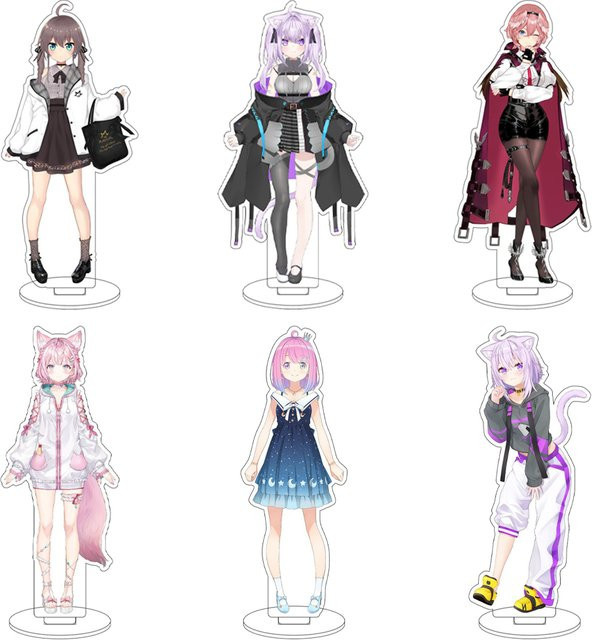 Bandai Hololive Anime Acryl-Figur Ständer, 16cm - Bild 1