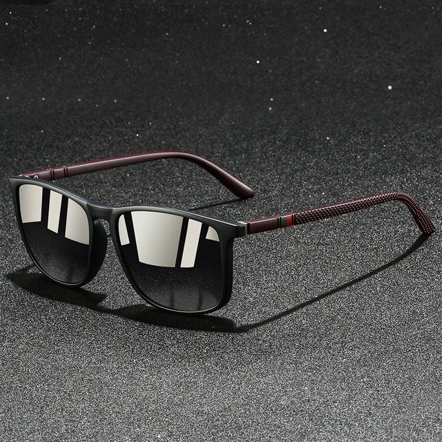 WSZ Sonnenbrille, quadratisch, Vollrand, Kunststoff, multicolor, Unisex - Bild 1
