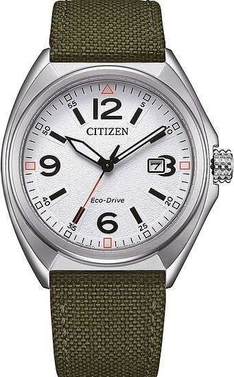 Citizen Armbanduhr, Solar, Edelstahl, 40 mm, Textil/NATO, Herren - Bild 1