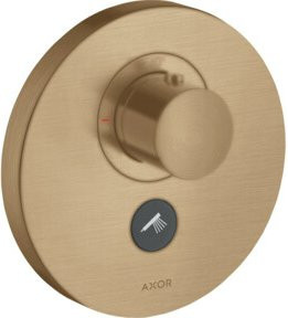 Hansgrohe ShowerSelect HF UP-THM Fertigset mit Thermostat und Handbrause in Brushed Bronze - Bild 1
