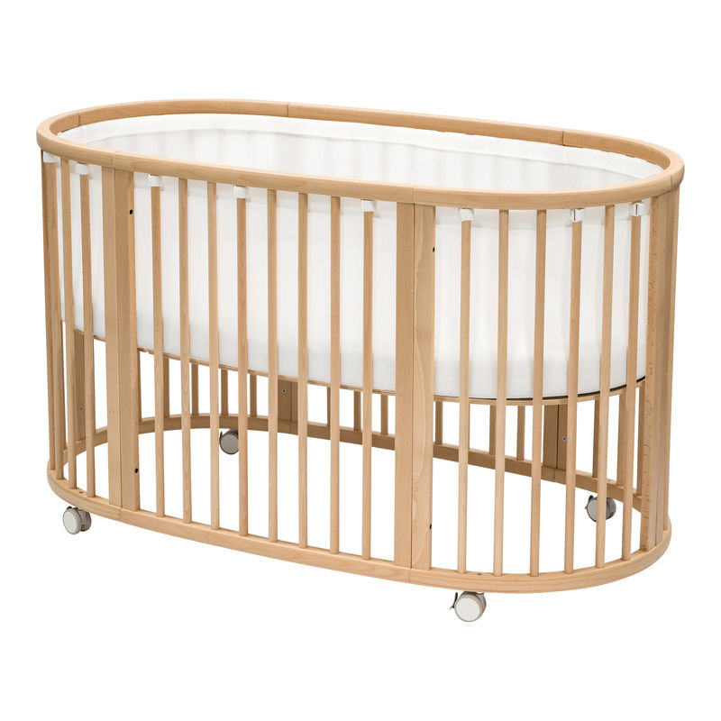 Stokke Sleepi Nestchen in Weiß mit atmungsaktivem 3D-Netzgewebe und maschinenwaschbarem Bezug - Bild 2