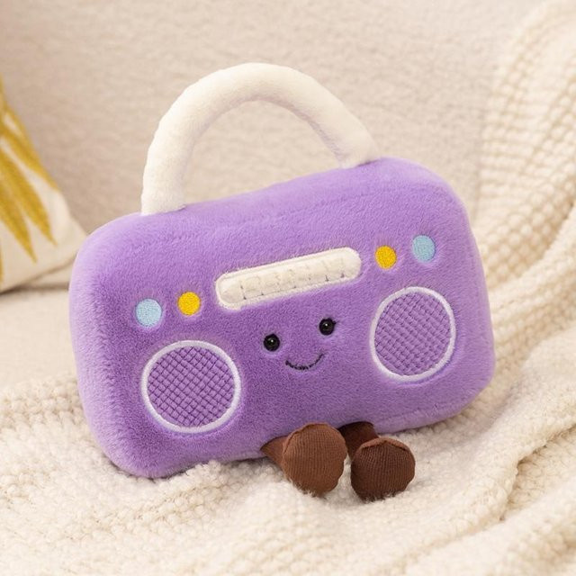 Yiran toy Kawaii Humanoid Plüsch Haushaltsgerät Spielzeug, mit Musik, ab 14 Jahren - Bild 1