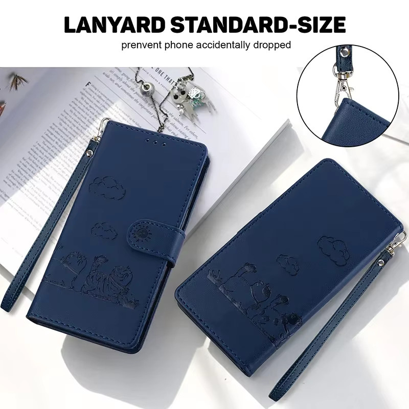 JESSLEI Leder-Handyhülle mit Brieftaschenfunktion und Umhängeband für Samsung Galaxy S21 S22 S23 S24 S25 S26 Ultra FE Plus Edge in Grün oder Blau - Bild 2
