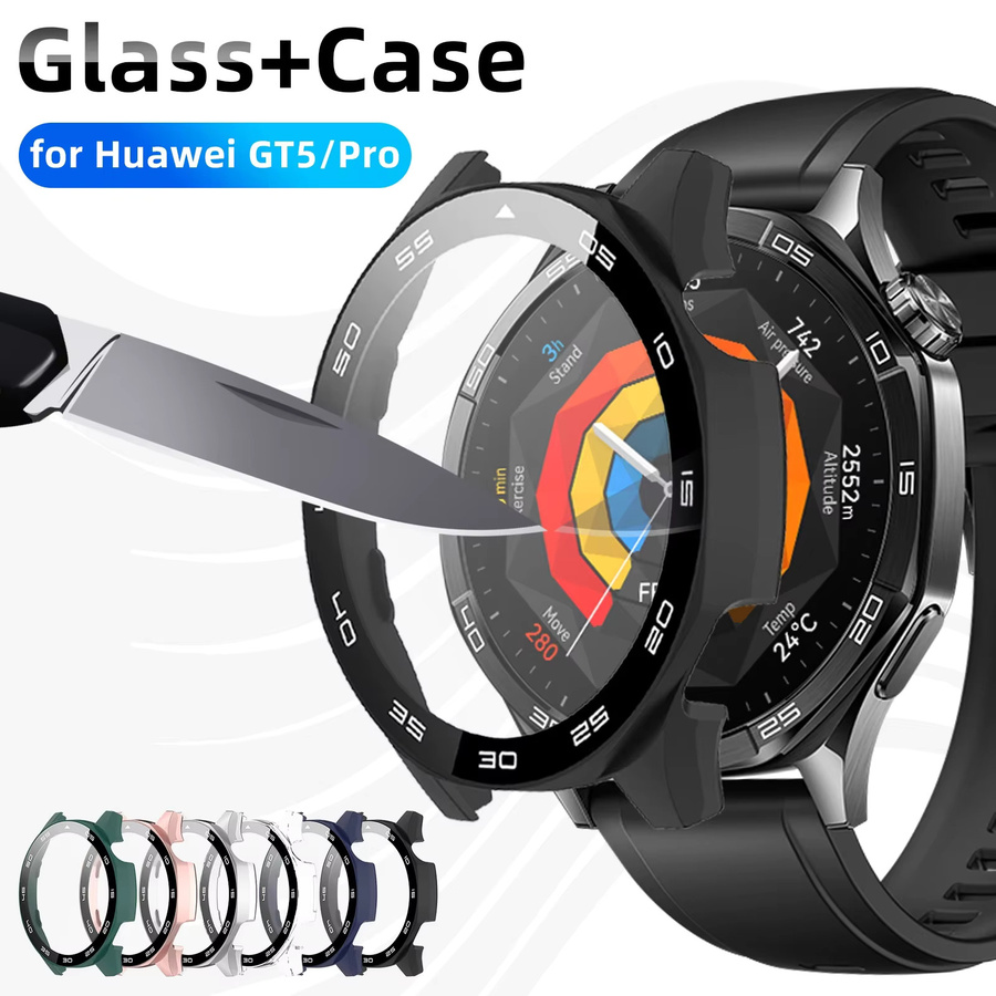 OAKCHARM Hülle für Huawei Watch GT 5/GT5 Pro 46 mm, Silikon, Roségold, Unisex - Bild 2