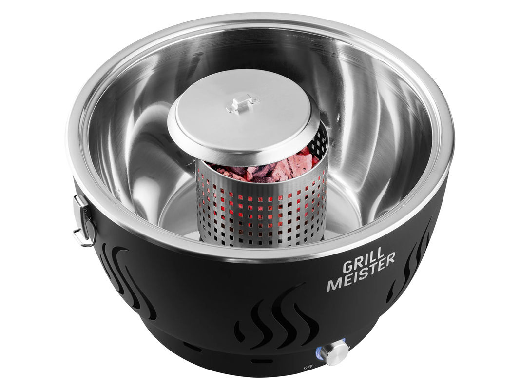 GRILLMEISTER Holzkohlegrill GAG 34 D1 mit Aktivbelüftung - Bild 4