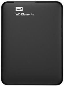Western Digital Elements Portable USB 3.0 Externe Festplatte 2TB 2.5 Zoll Schwarz - Bild 1
