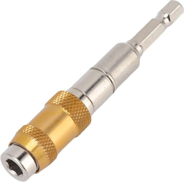 OutsideWorld Elektromagnetischer Schrauberbit aus Chrom-Vanadium-Stahl in Gold, 6,35 mm - Bild 1