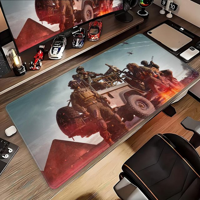Battlefield 6 XXL Gaming-Mauspad Schreibtischunterlage in Multicolour, B/T: 100 x 50 cm - Bild 1
